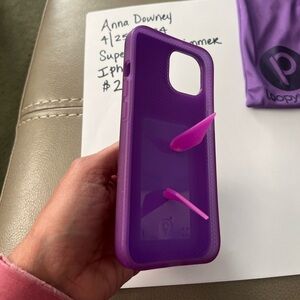 iPhone 13 supernova shimmer righty loopy case